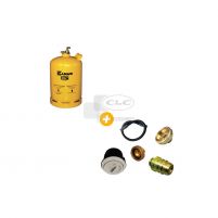PACK Réservoir GPL 11 Kg (Boîte ext. Blanche + tous les adaptateurs)